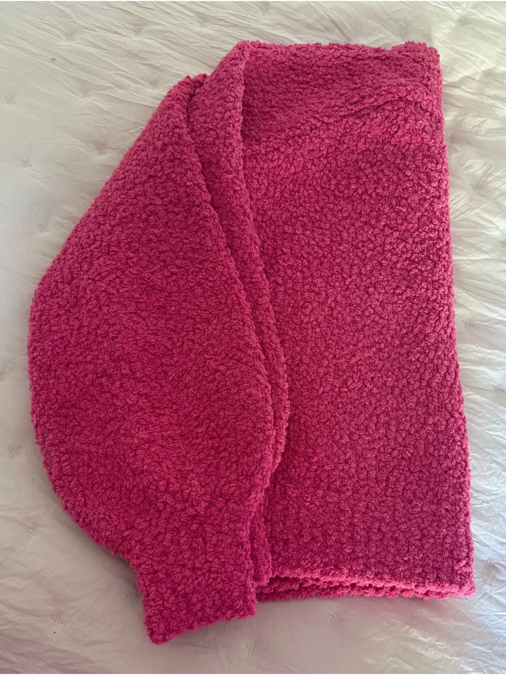 Women Wool Pink Logo Crewneck Sweater - Picture 8 of 8